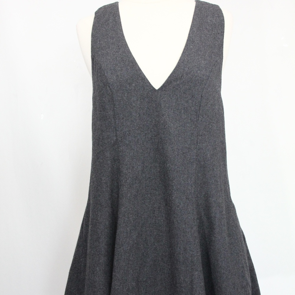 Free People Pinafore Dress sz 8 wool jumper - Picture 2 of 8